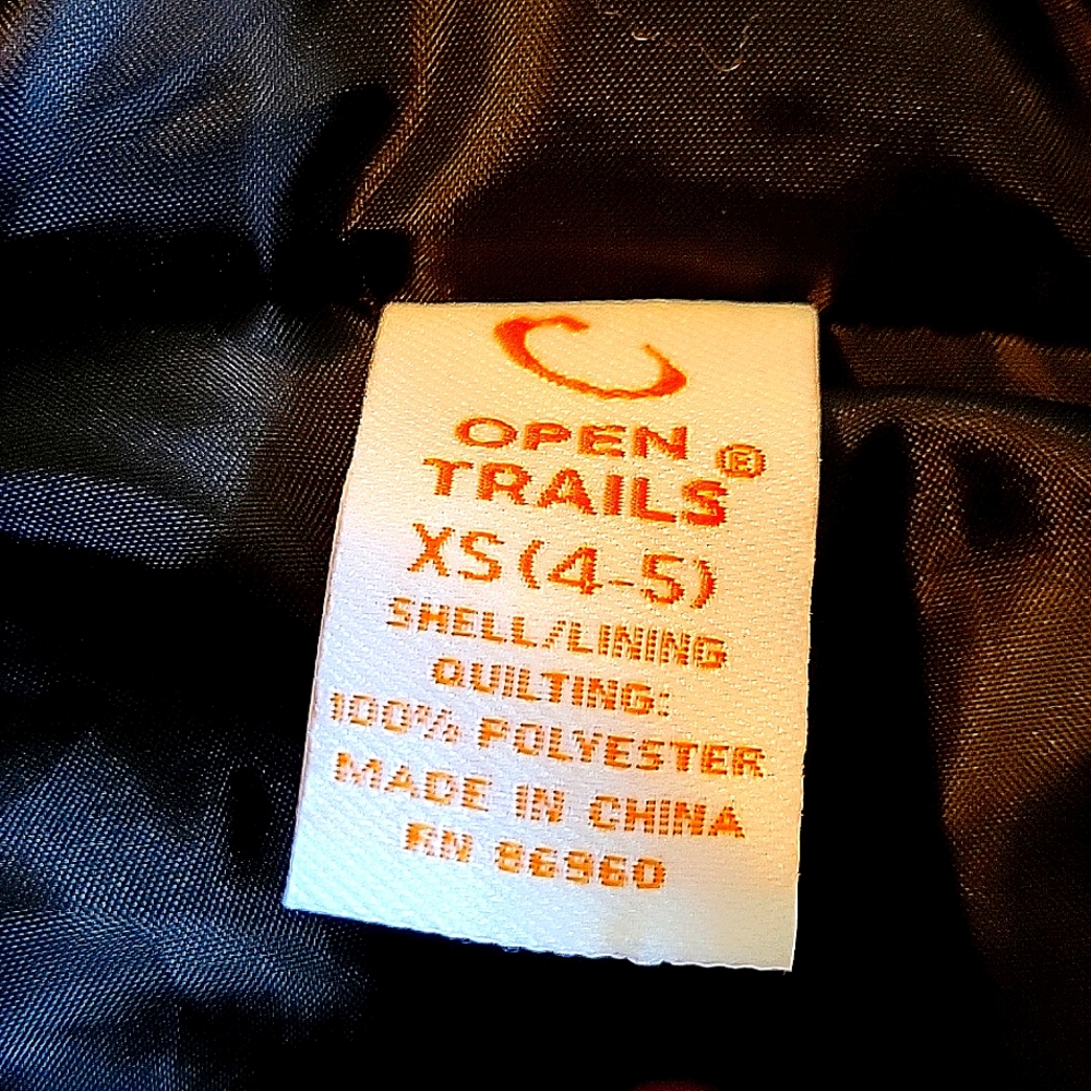 OPEN TRAILS BOYS Puffer Vest 4/5 - Picture 4 of 5